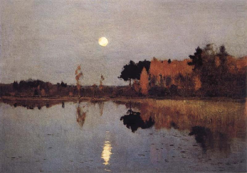 Levitan, Isaak Eventide-Moon china oil painting image